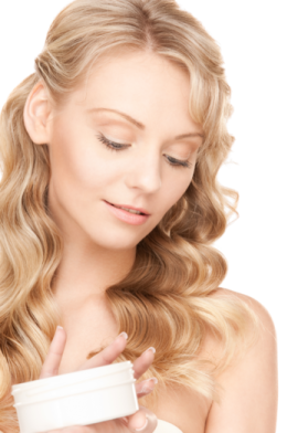 a woman holding a cup of coffee