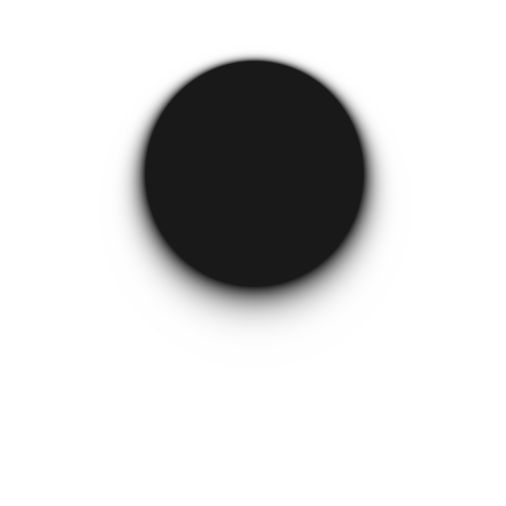 an image of a black circle on a white background