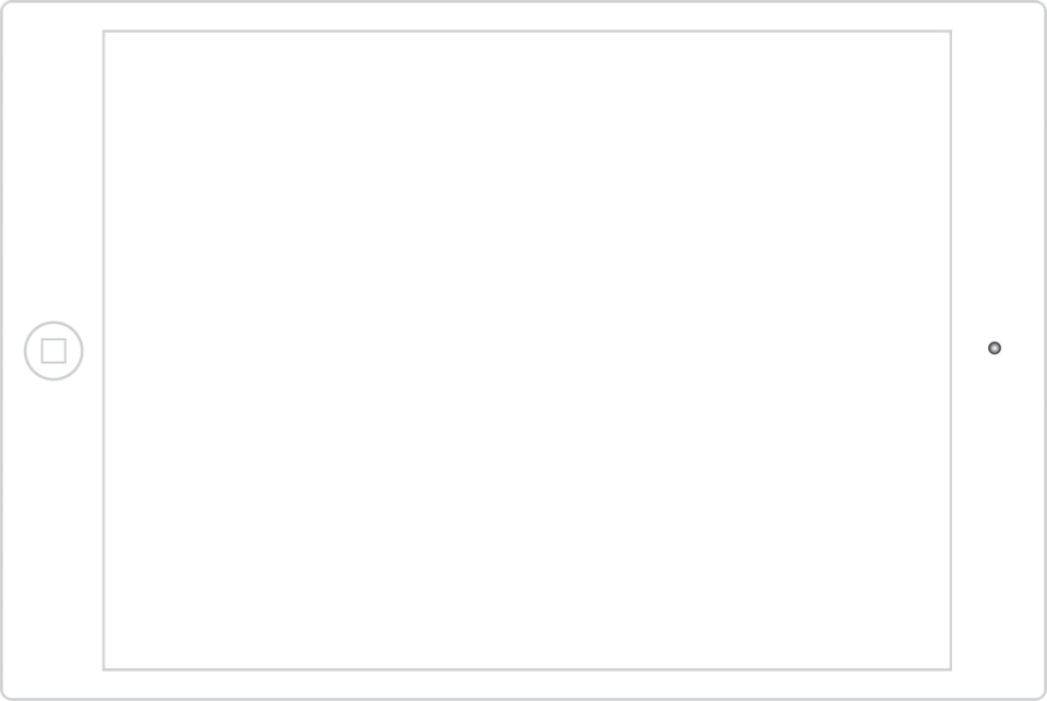 the ipad's screen is shown in this image