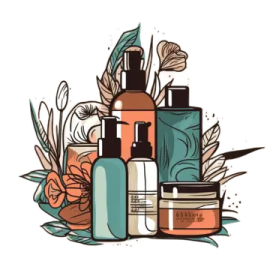 a bunch of different types of skin care products