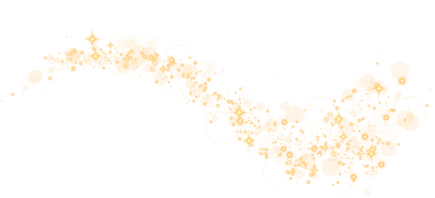 a white background with circles and stars
