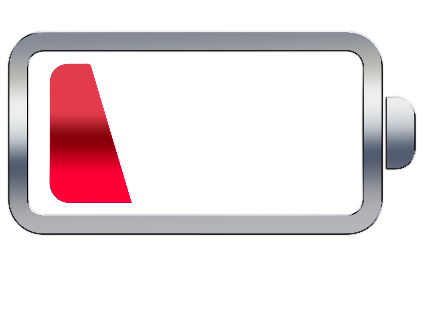 an image of a red and white battery