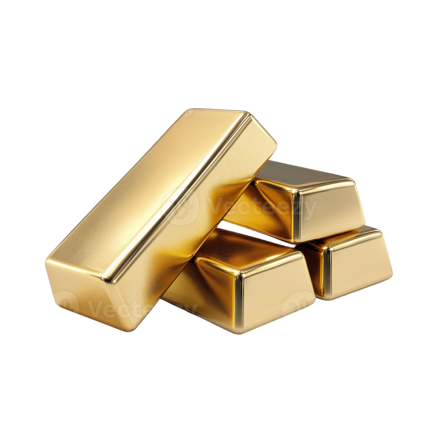 a pile of gold bars