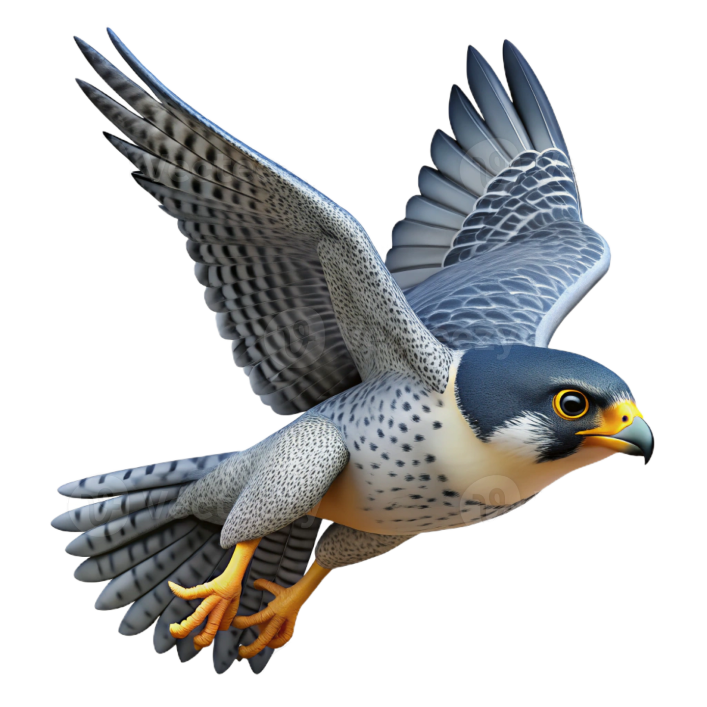 a bird in flight with its wings spread