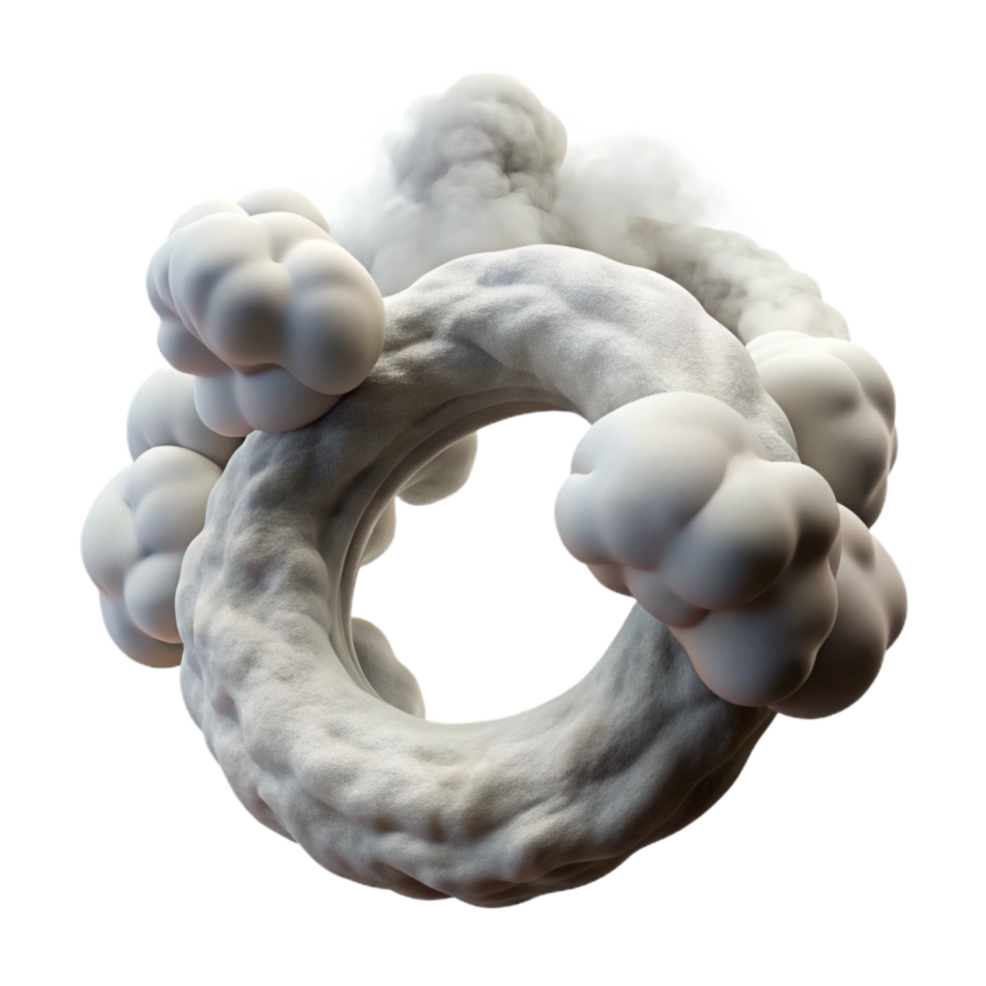 an image of a ring made out of clouds