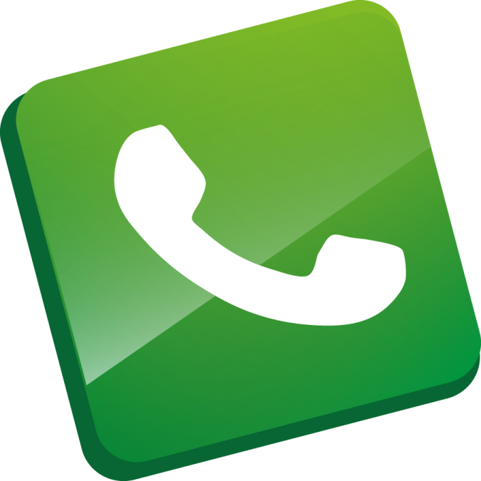 a green phone icon