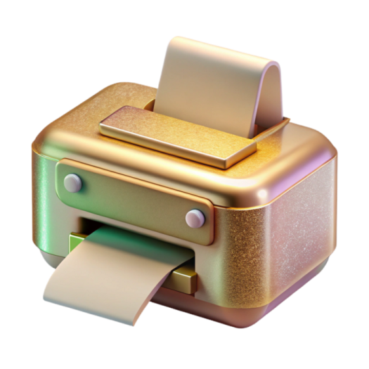 an image of a gold and green object