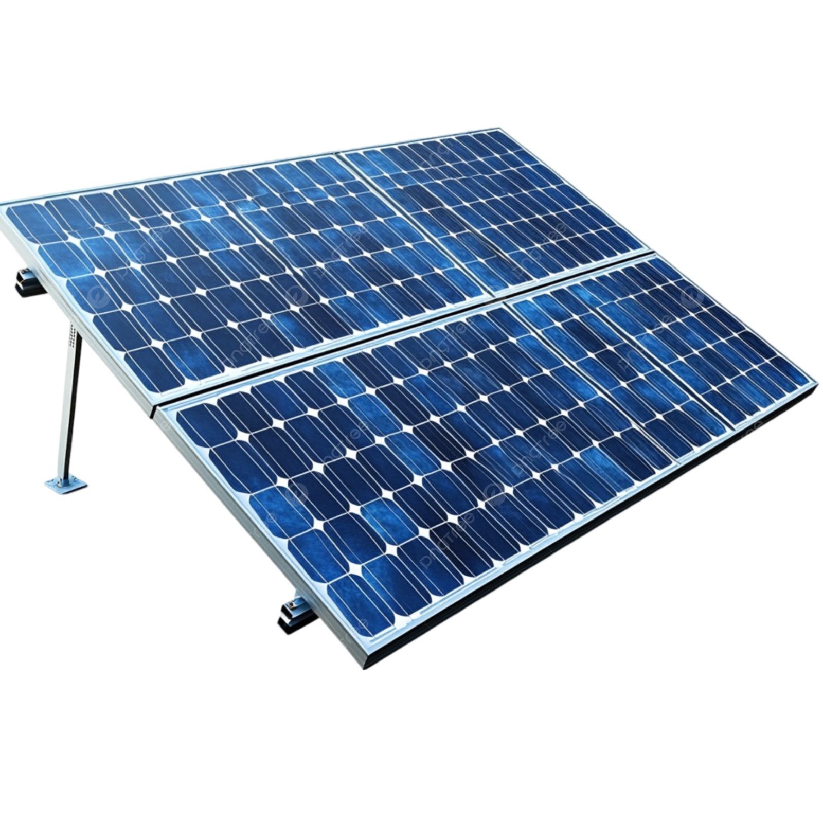 a solar panel on a white background