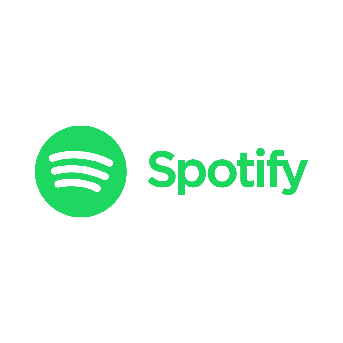 spotify logo on a white background