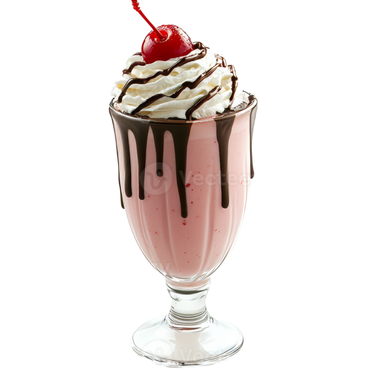 a glass filled with chocolate and whipped cream