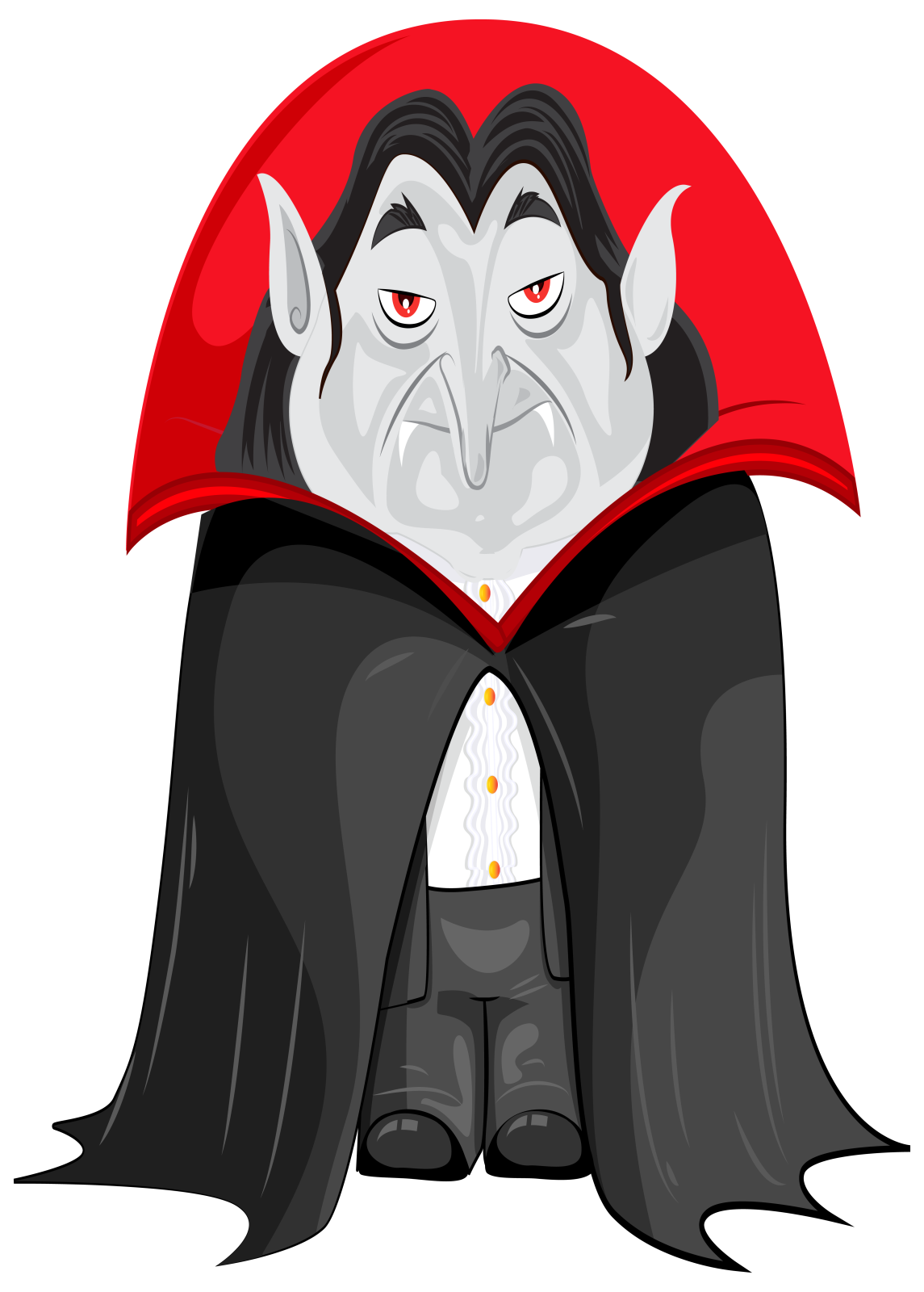 dracula vector cartoon character