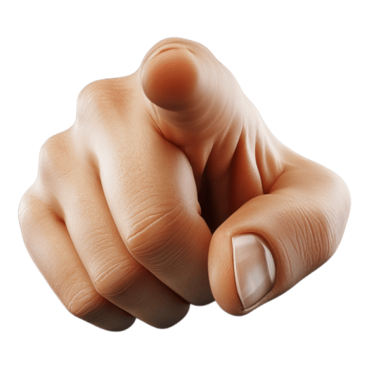 a close up of a person's fist