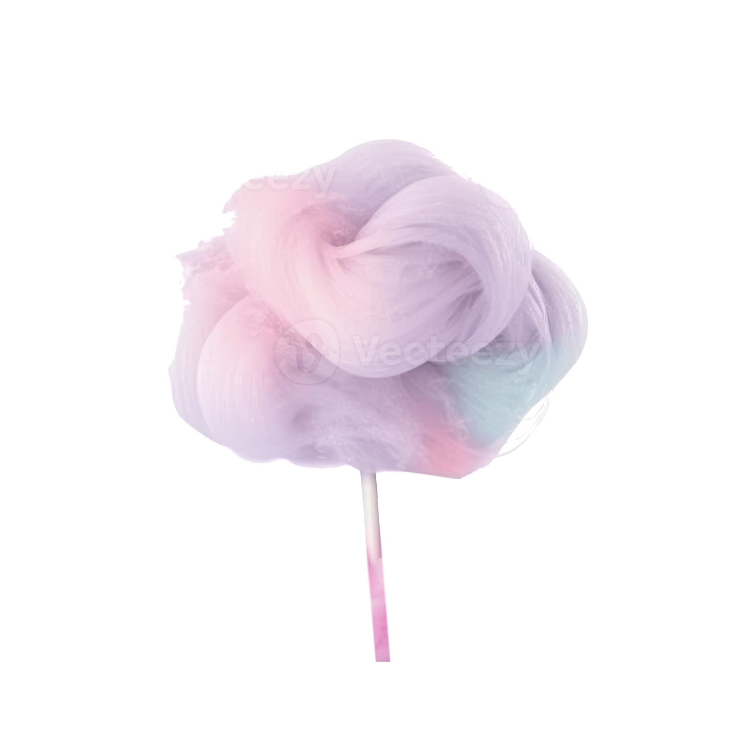 a pink and blue lobok on a white background