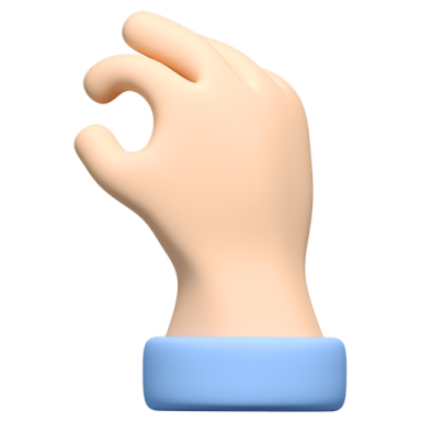 a hand is shown in the shape of a finger