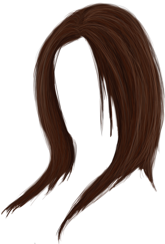a drawing of a woman's hair