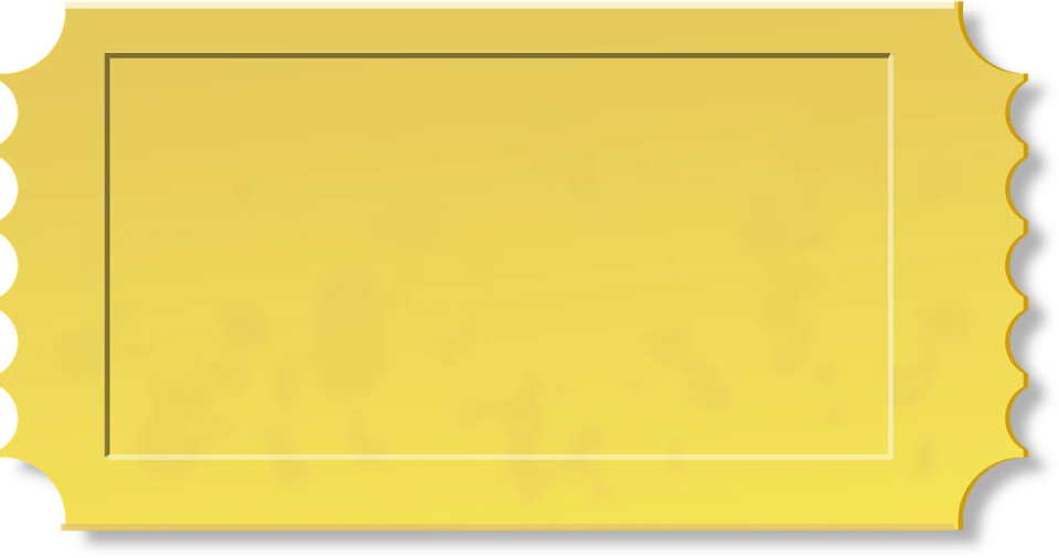 a blank paper with a gold border
