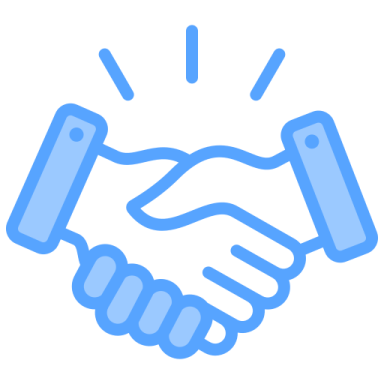 two hands shaking over each other hands