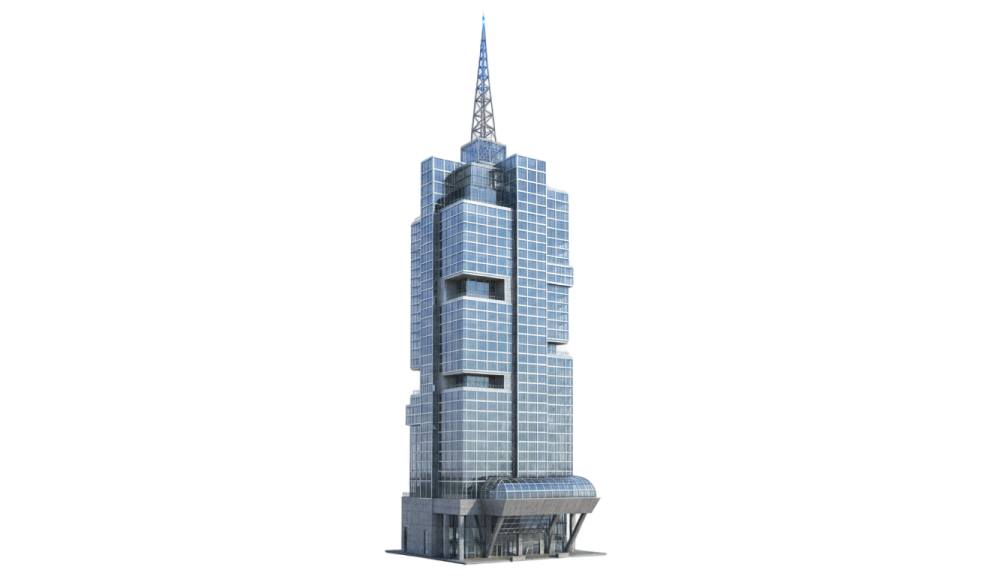a tall building with a spire on top