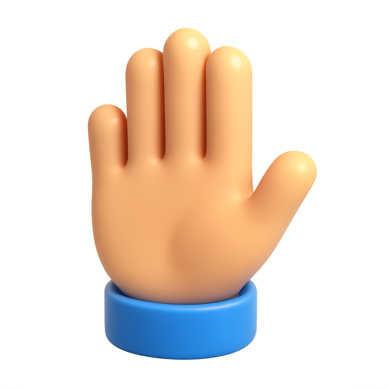 a hand that is on top of a stand