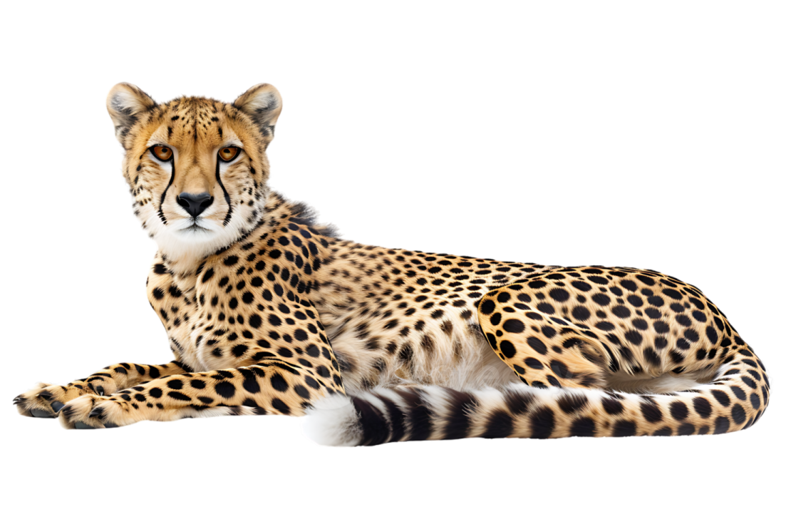 a che spotted che hypostecus cheensis in front of a white background