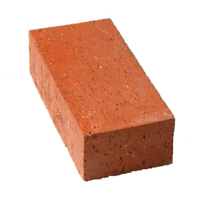 a brick on a white background