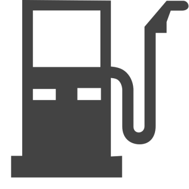 a gas station icon