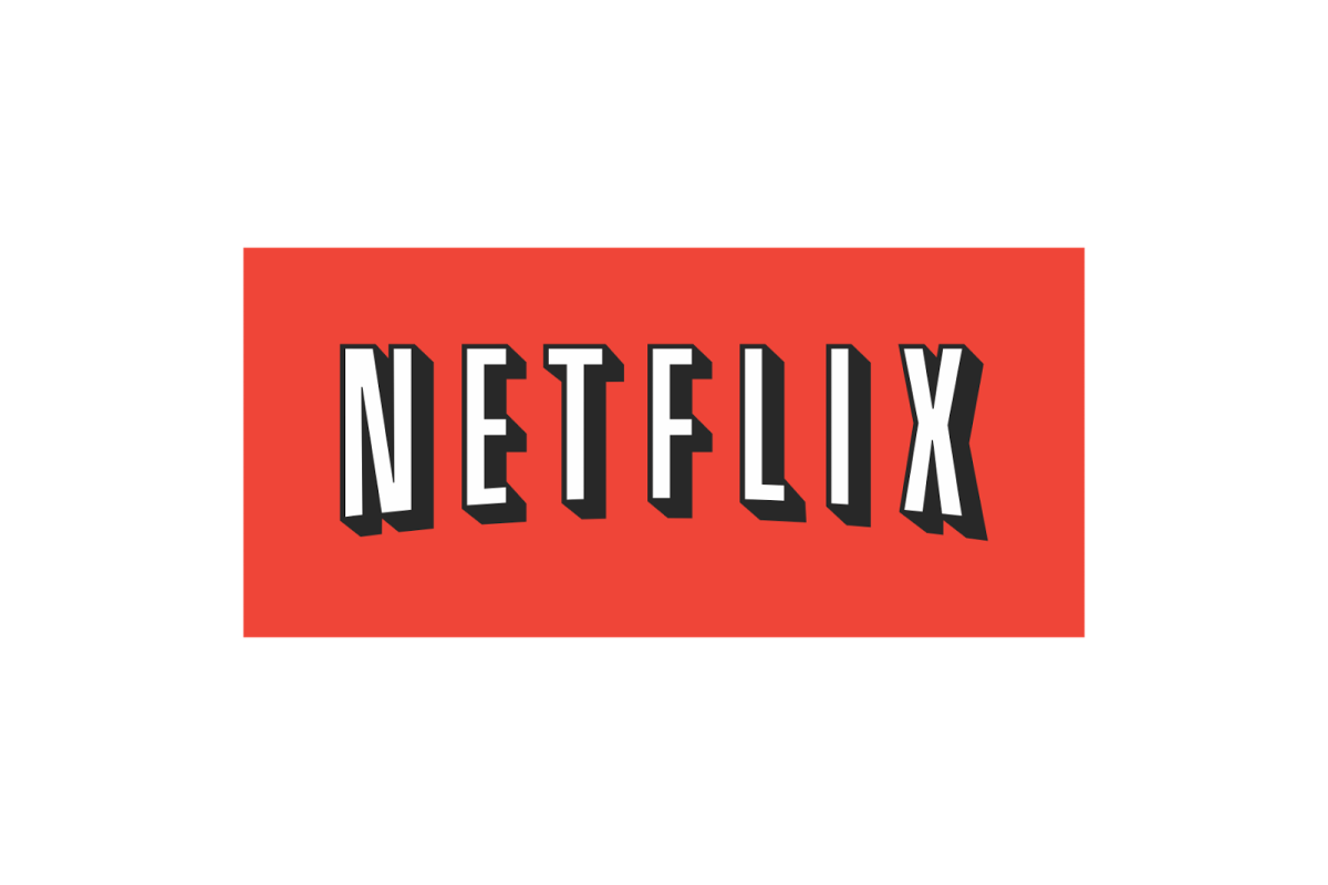 the netflix logo on a white background