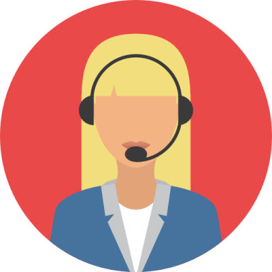 a woman wearing a headset