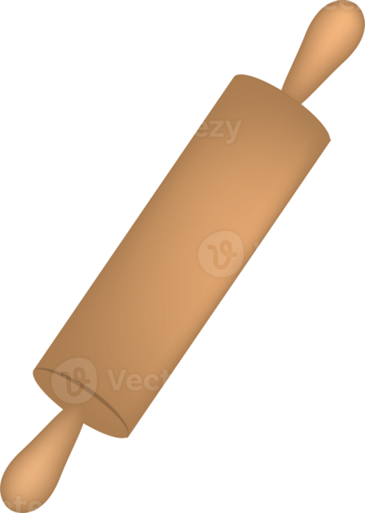 a rolling dough on a white background