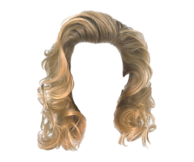 a woman's hair is shown on a white background