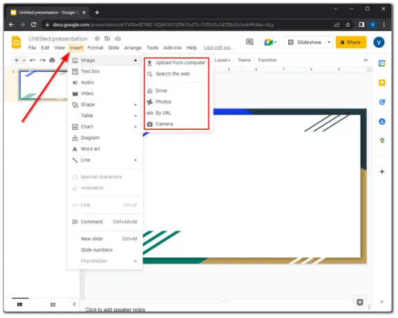 a screenshote screen showing the settings and options in google's browser