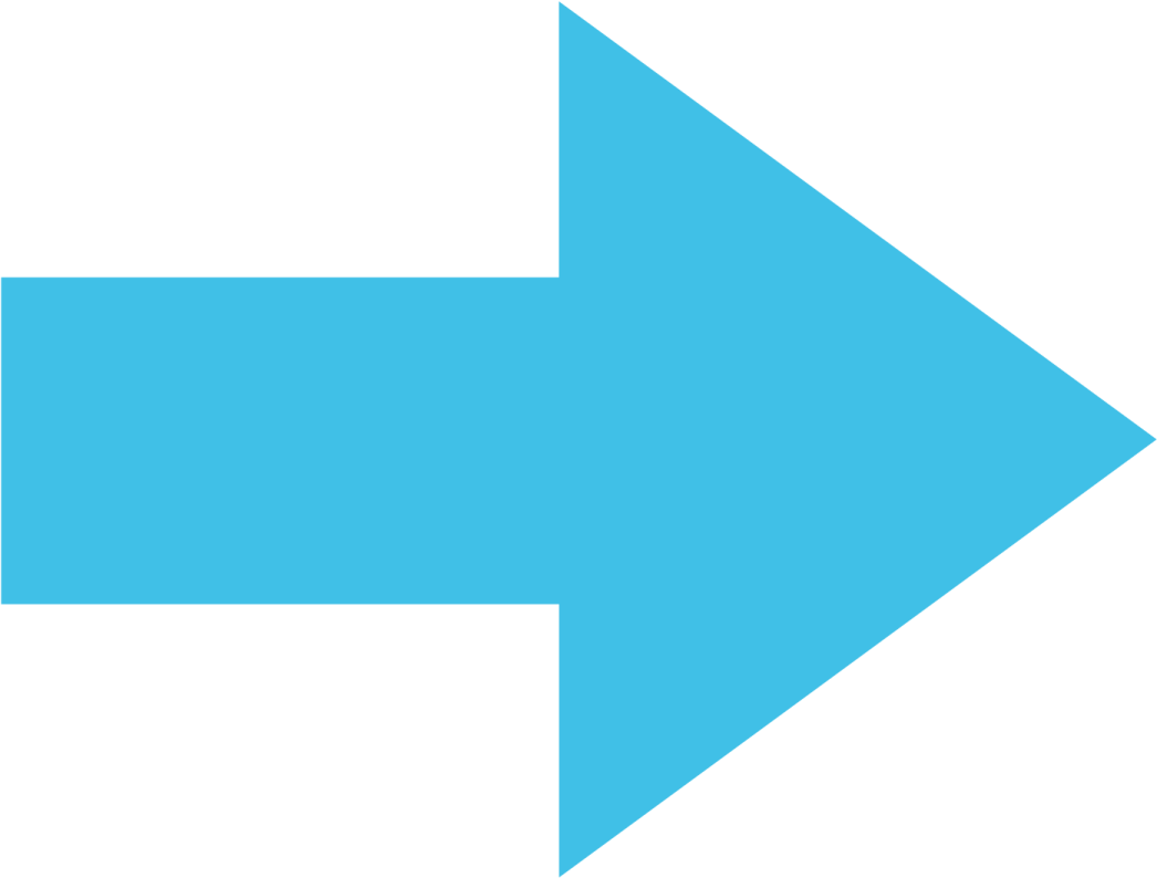 a blue arrow pointing to the right