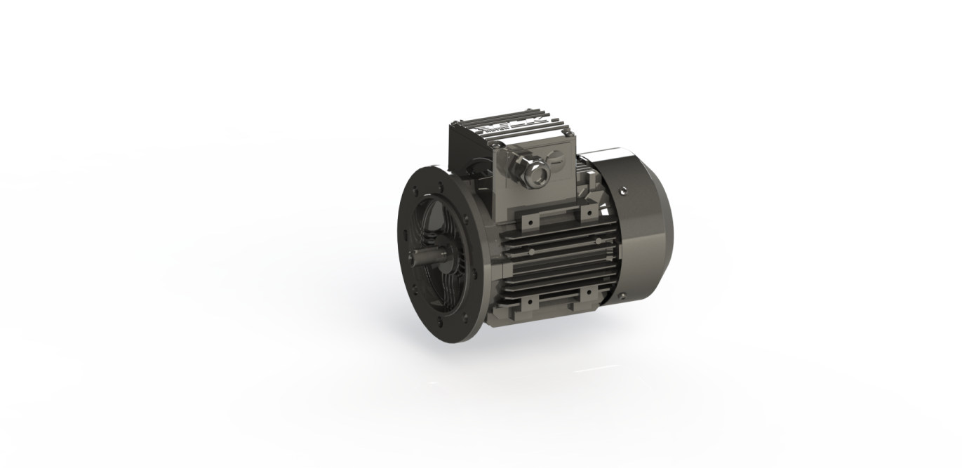 a black and white photo of an electric motor