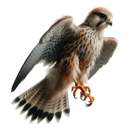 a bird that is flying in the air