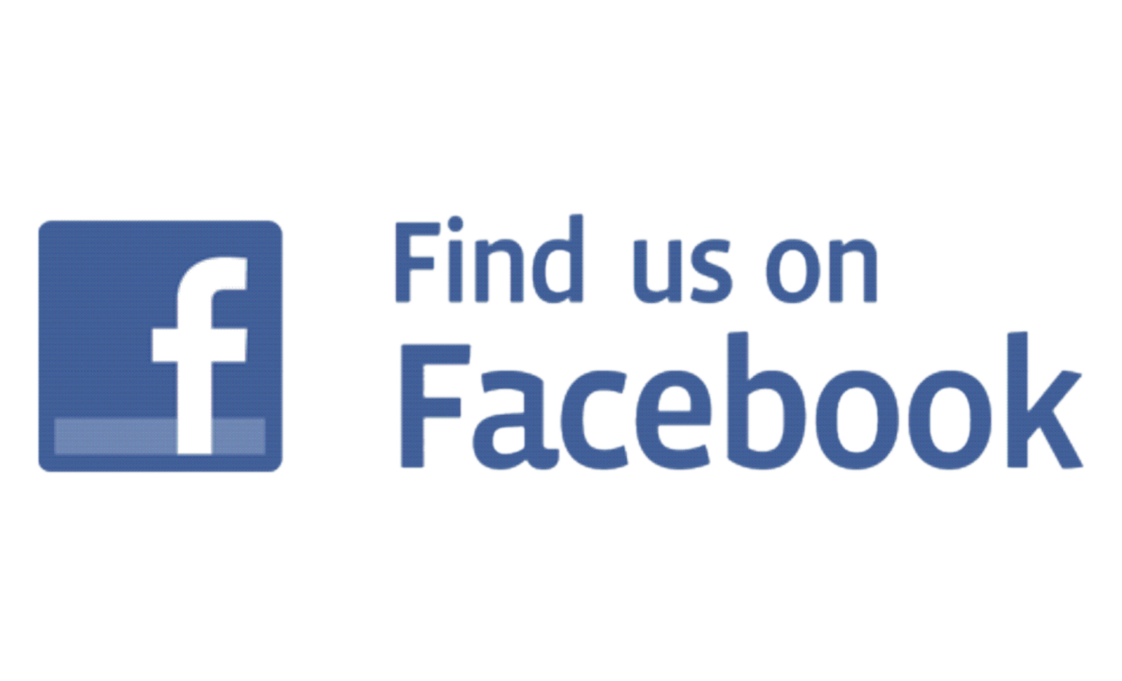 find us on facebook