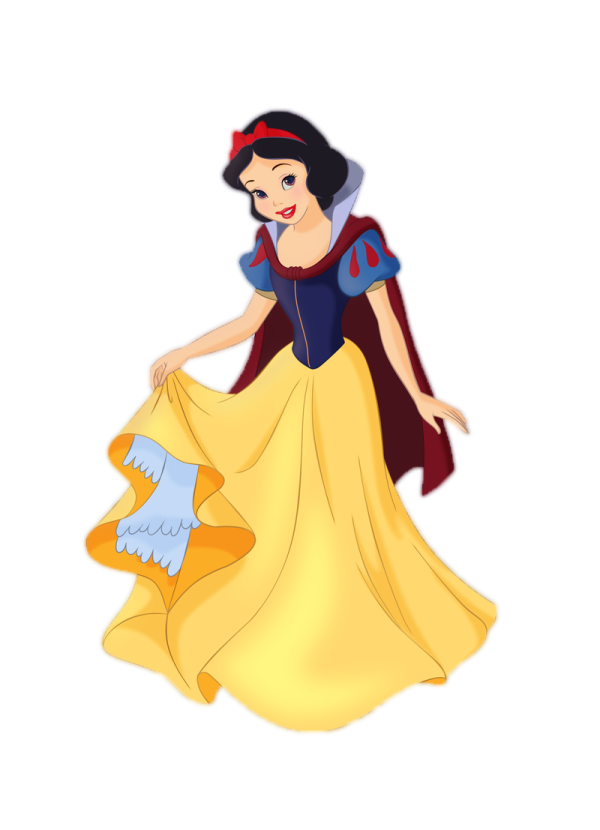 a snow princess sitting on top of a yellow dress