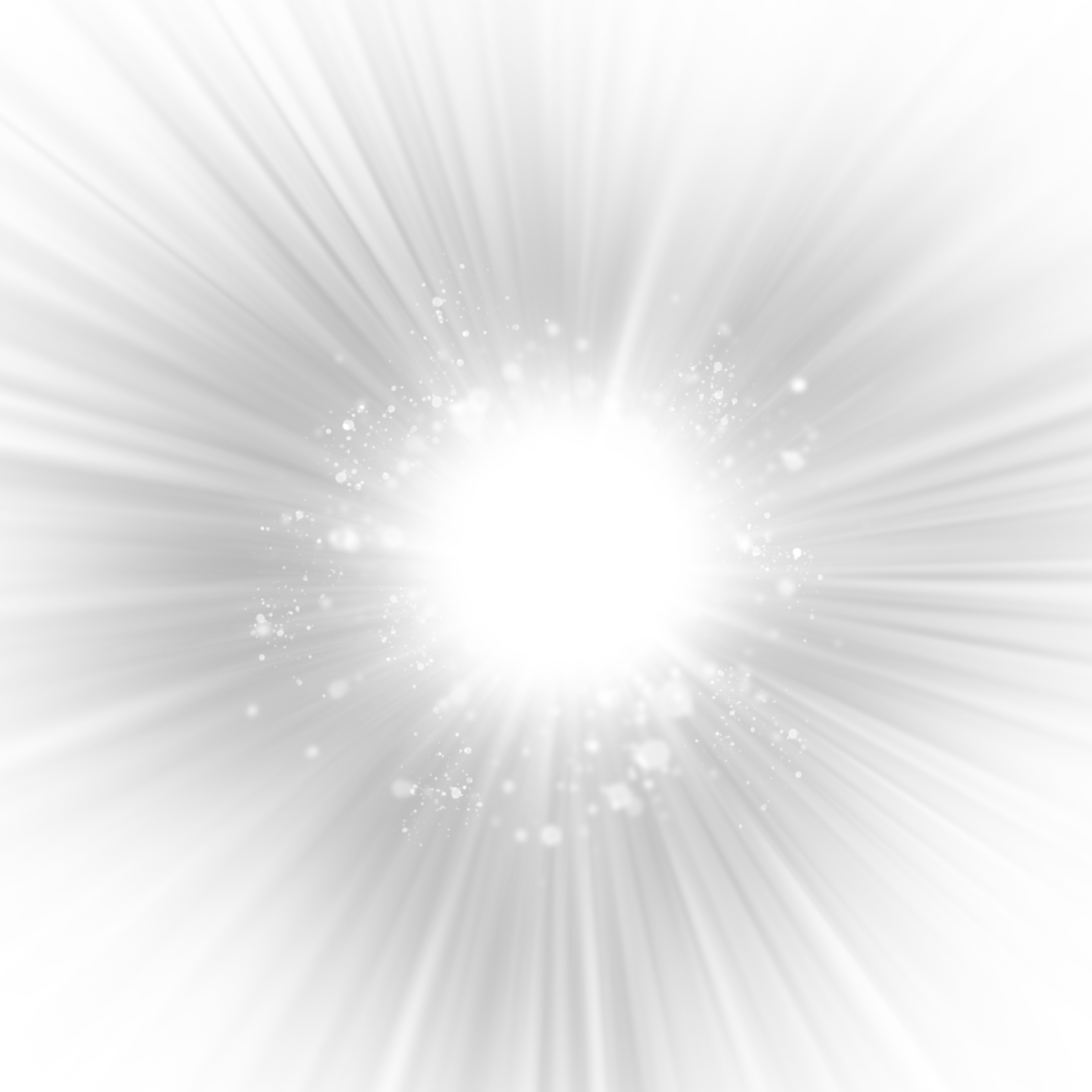 a white background with a burst of light
