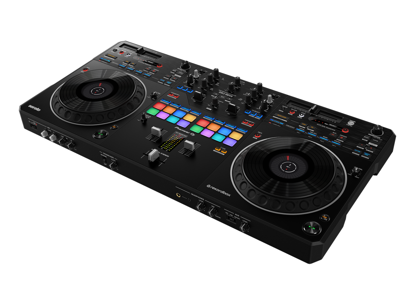 a dj controller on a white background
