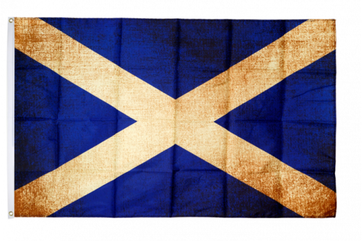 the flag of scotland