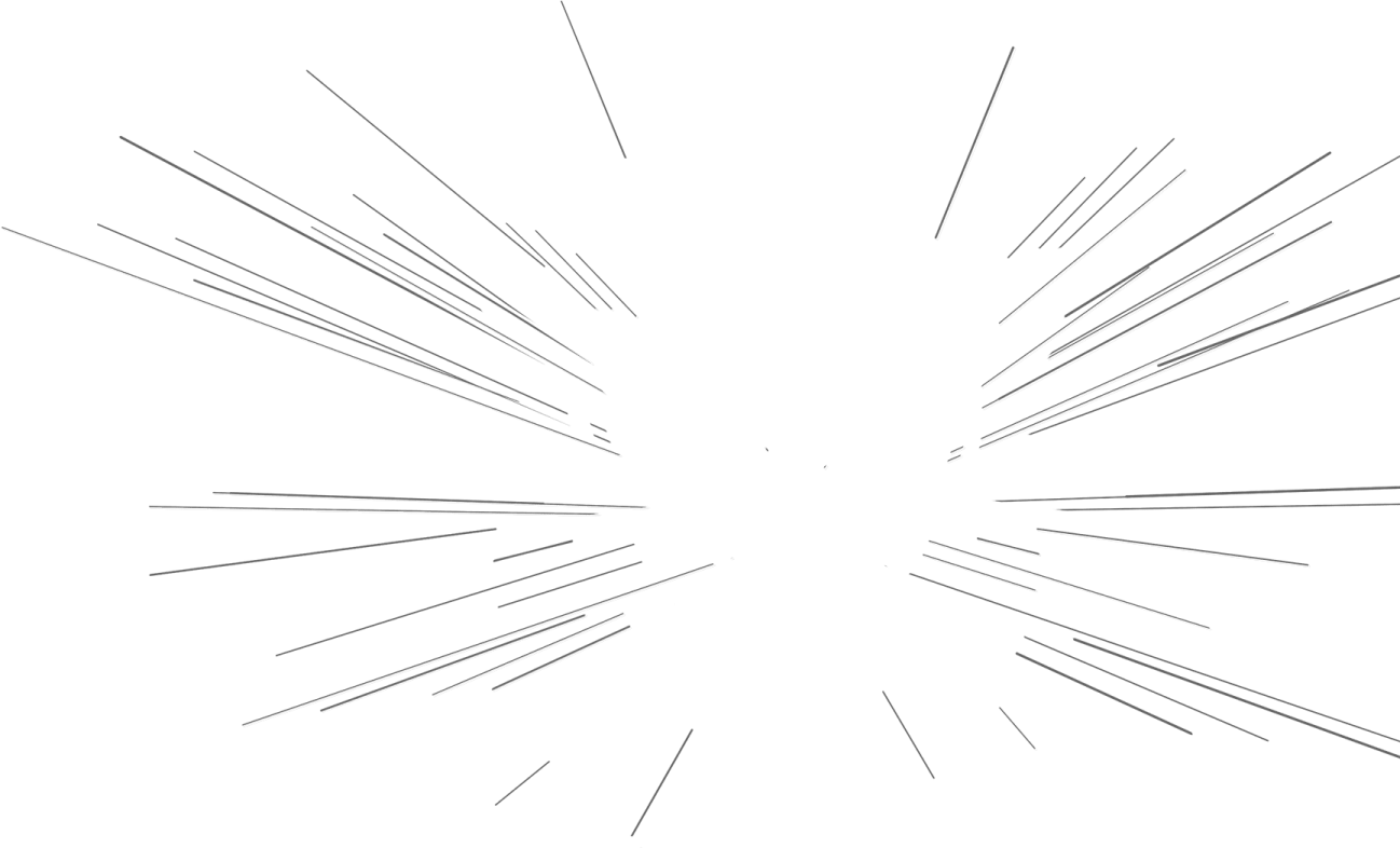 a black and white image of a star burst