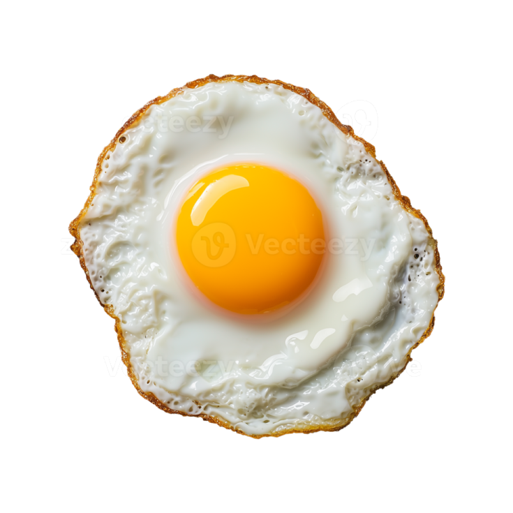 a fried egg on top of toasted bread