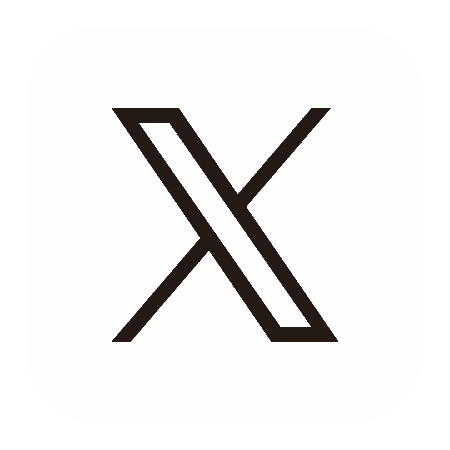 a black and white logo with the letter x