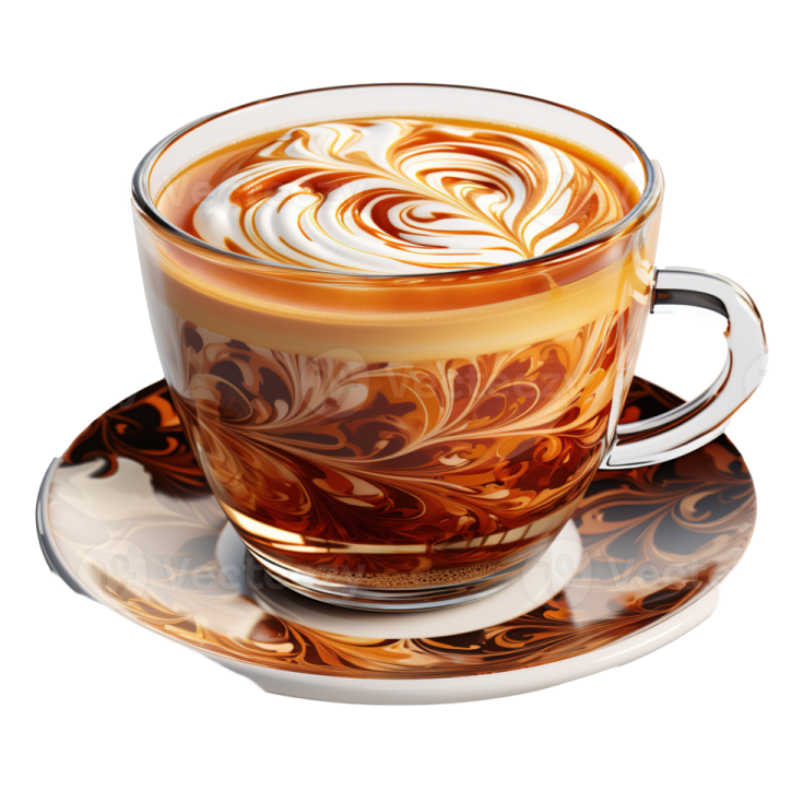 a cup of coffee on a saucer