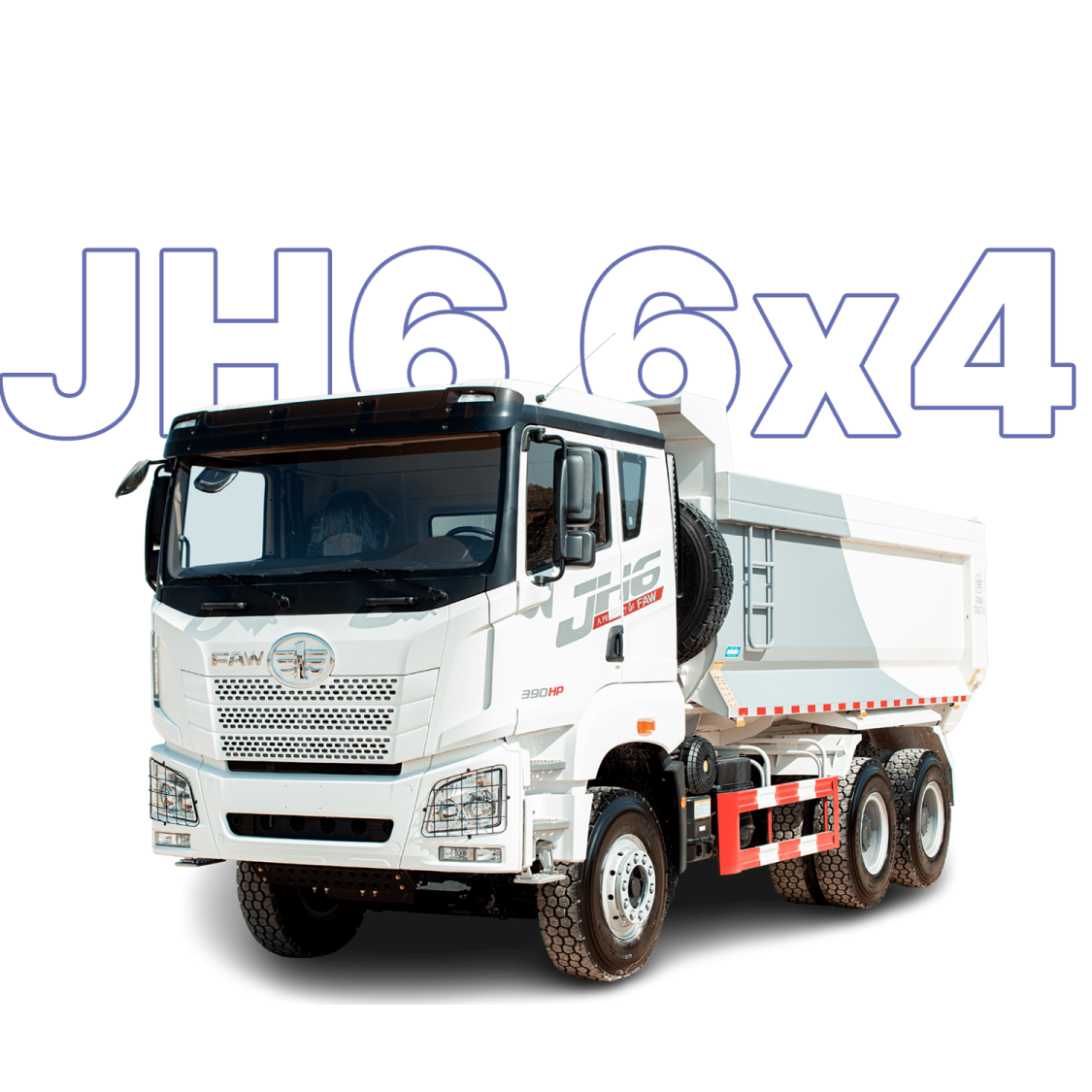a picture of a truck with the letters jh 6x4