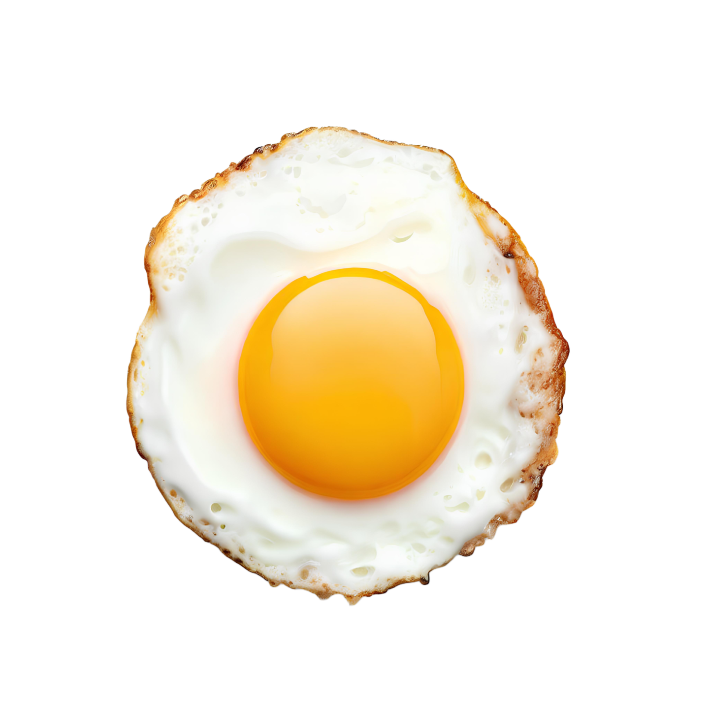 a fried egg on a piece of toasted bread