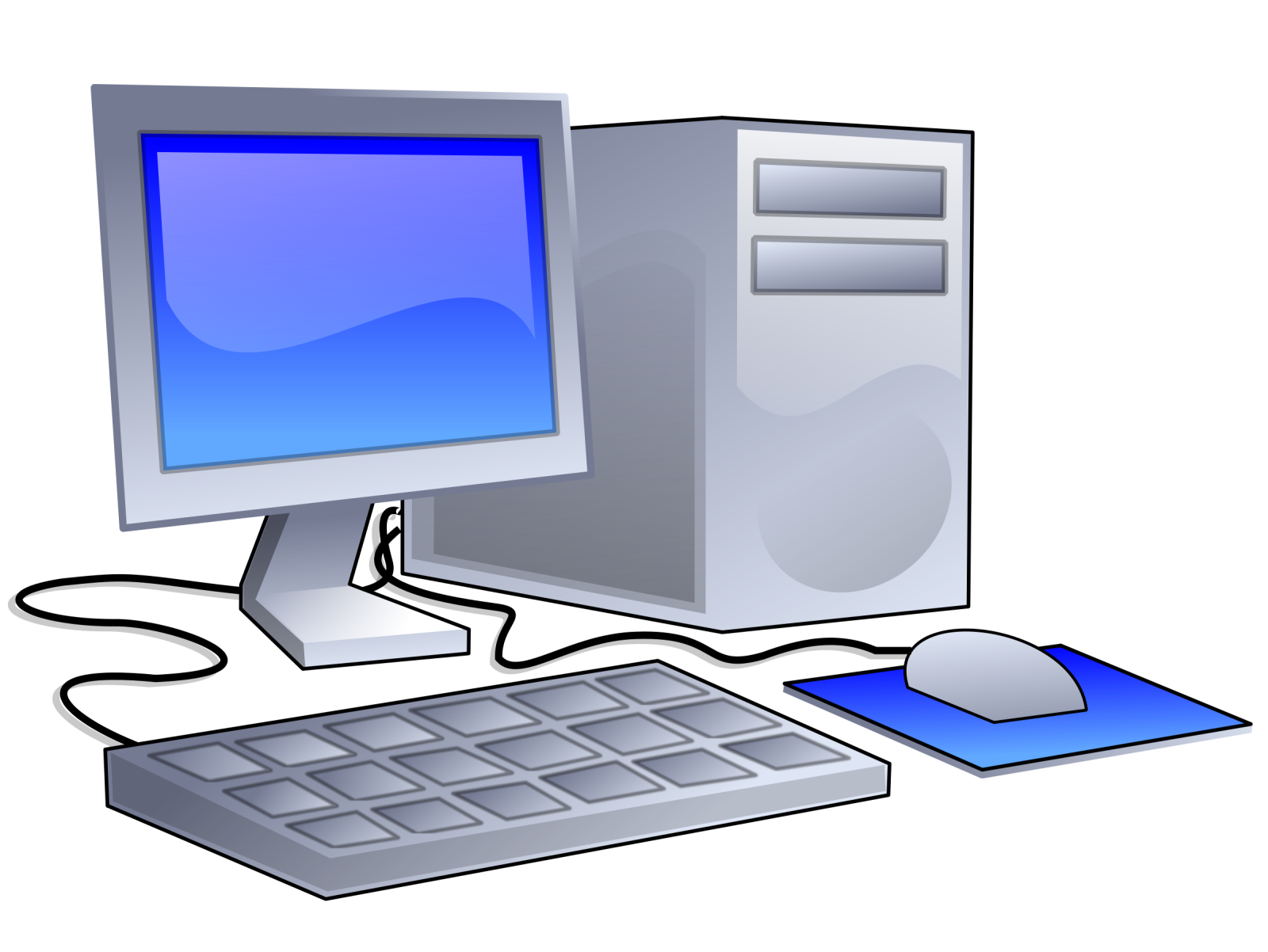 an image of a computer and mouse