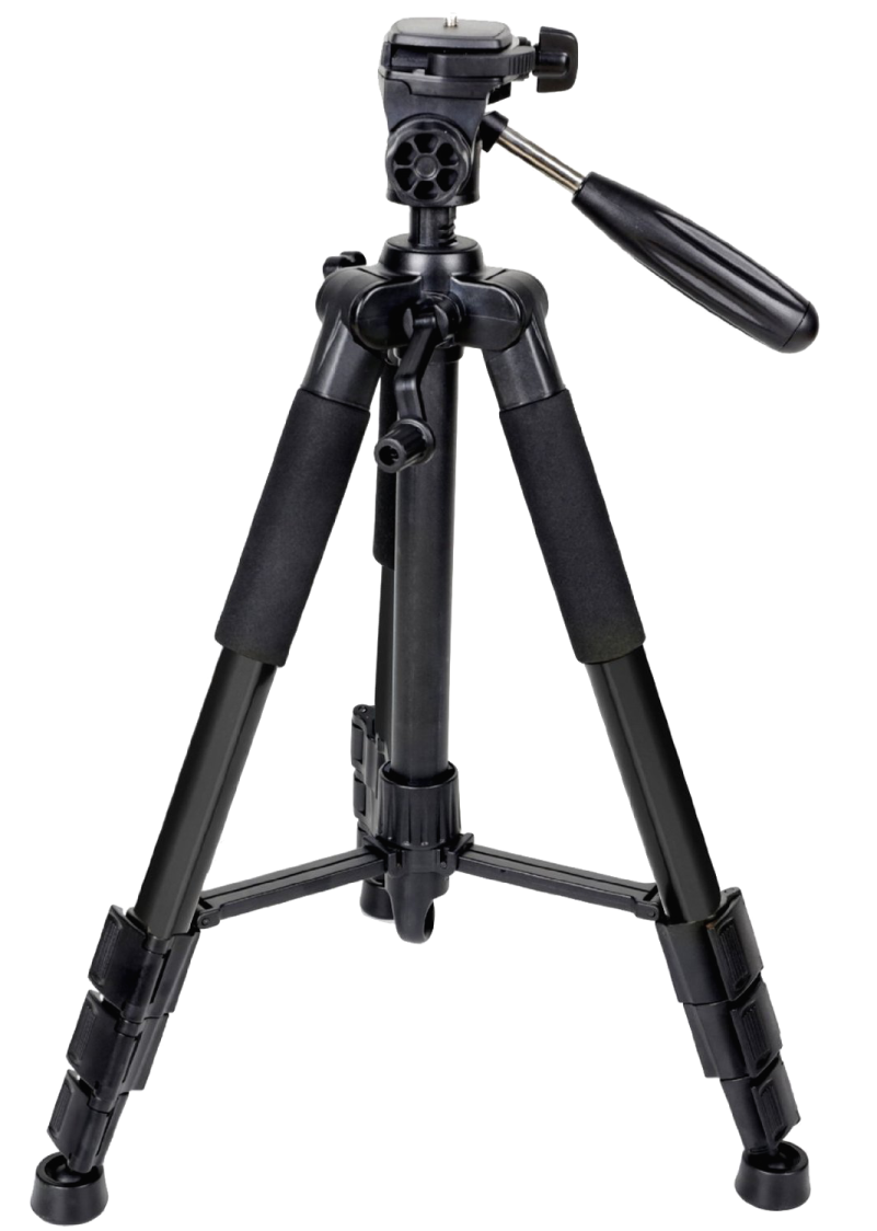 a tripod on a white background
