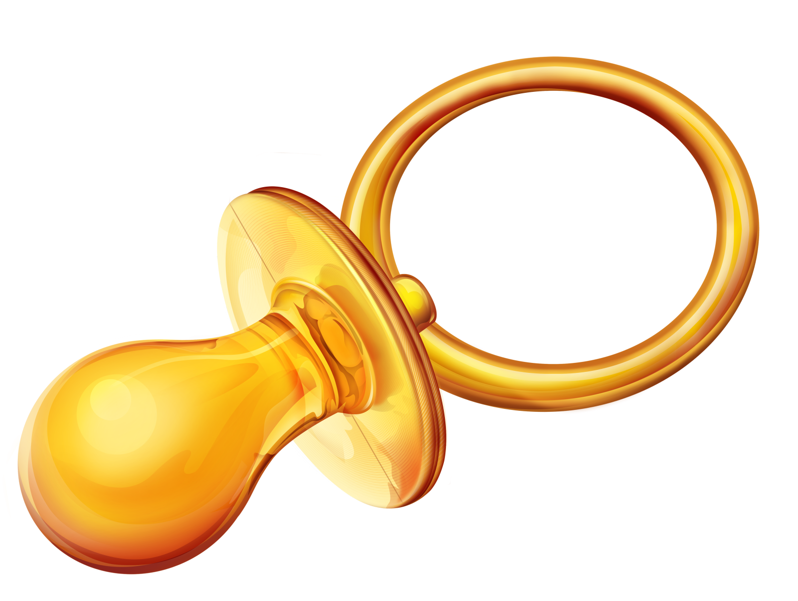 an orange dummy with a ring on it