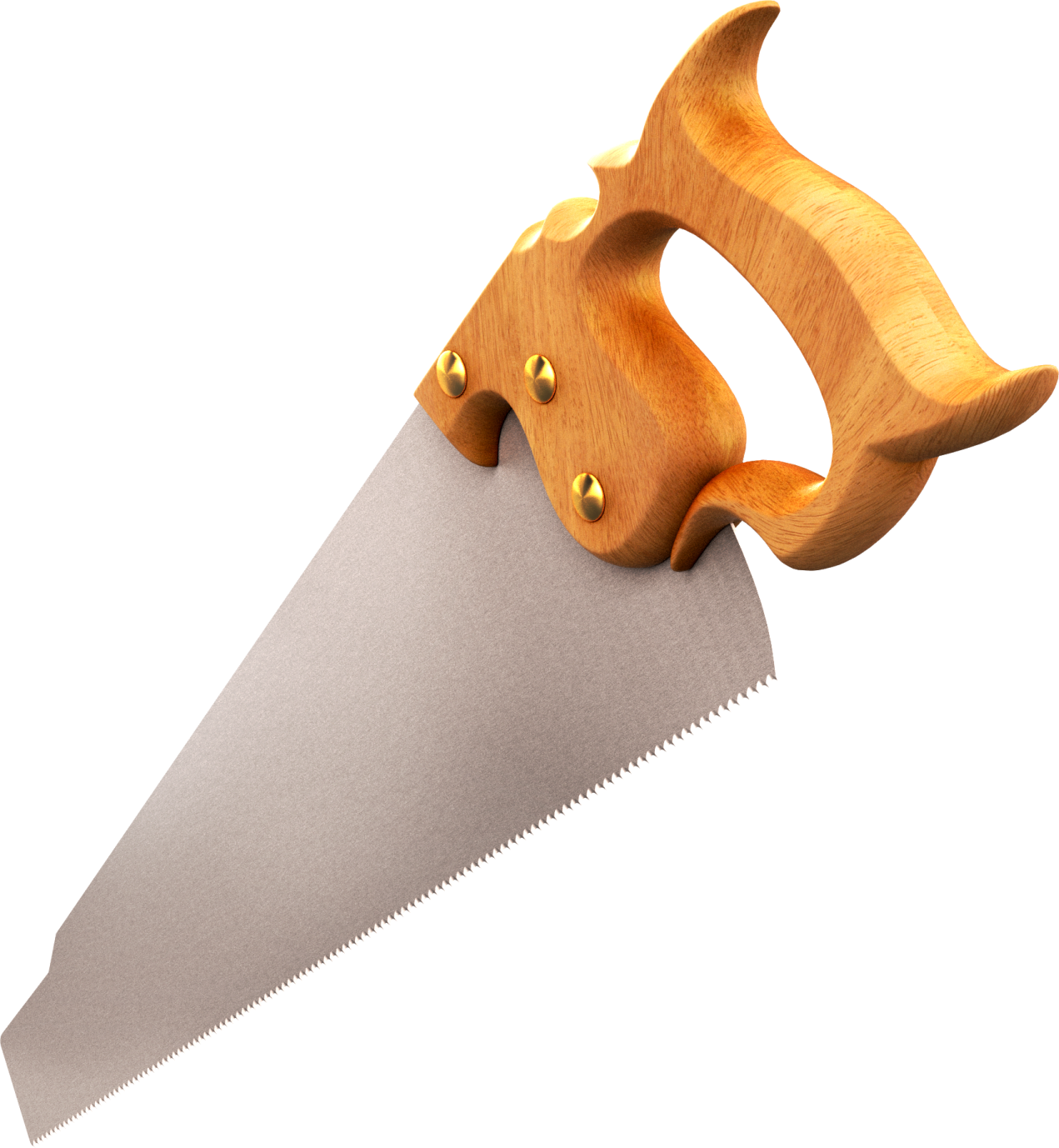 a close up of a knife with a wooden handle