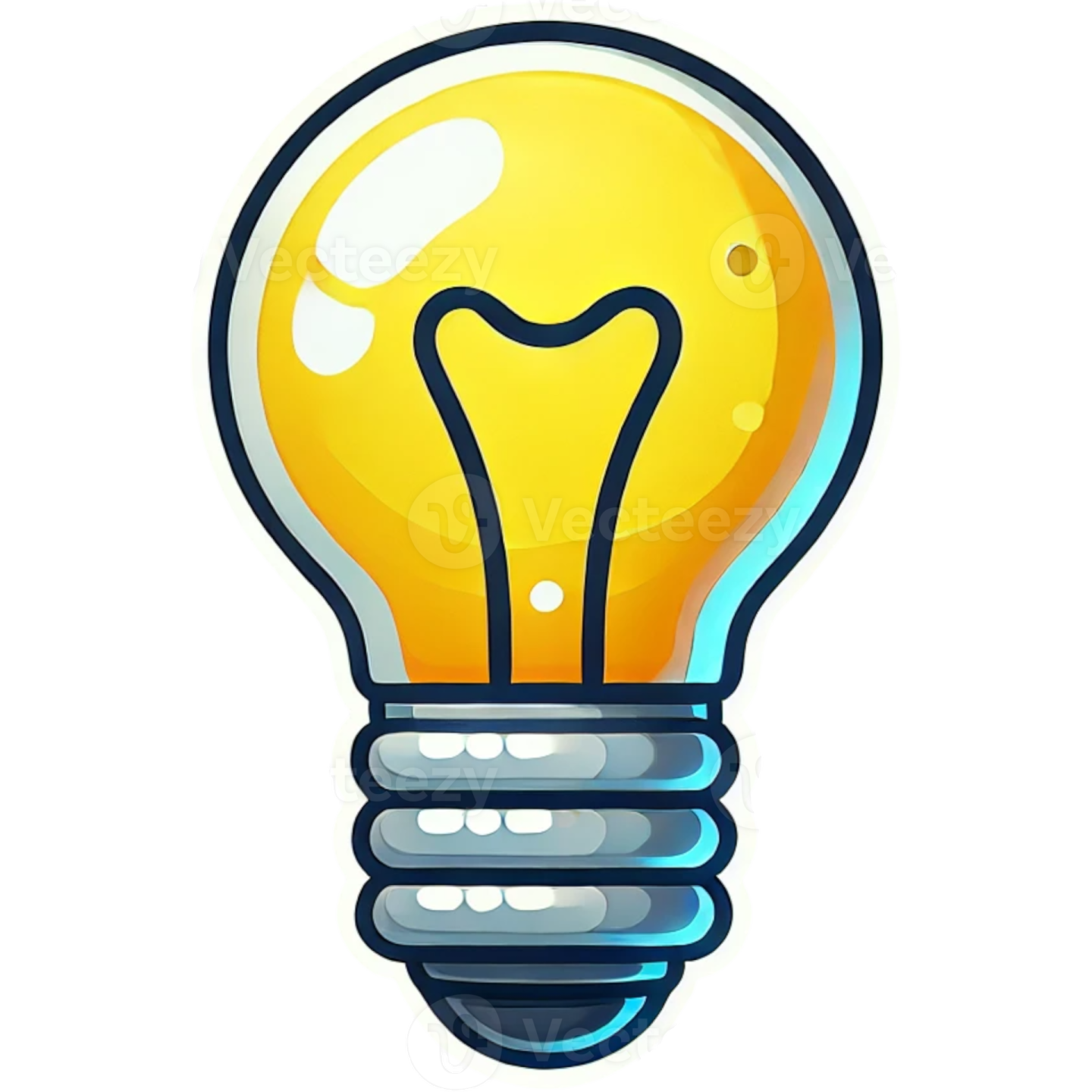 an illustration of a light bulb